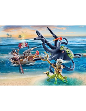 Playmobil Battle with the Giant Octopus 71419 Pirates