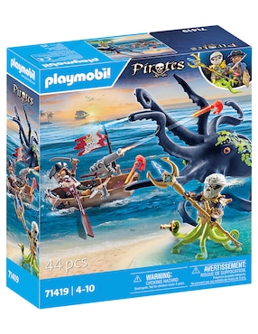 Playmobil Battle with the Giant Octopus 71419 Pirates