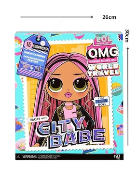 L.O.L. Surprise! O.M.G. World Travel City Babe MGA Entertainment