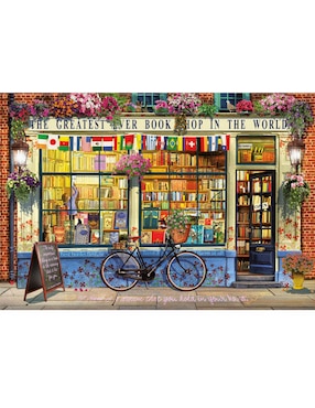 Rompecabezas La Mejor Librería Del Mundo Educa 5000 piezas