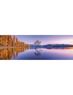 Rompecabezas Árbol Del Lago Wanaka Clementoni 1000 piezas