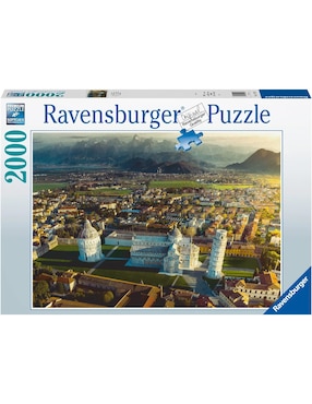 Rompecabezas Torre Pisa Y Monte Pisano Ravensburger 2000 Piezas