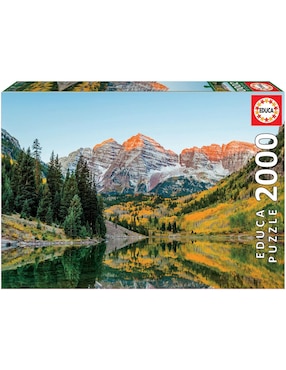 Rompecabezas Maroon Bells Educa 2000 piezas