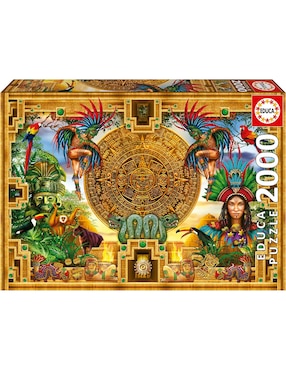 Rompecabezas Montaje Azteca Maya Educa 2000 piezas