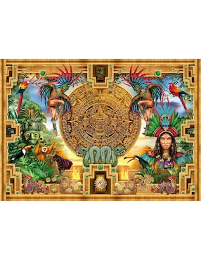 Rompecabezas Montaje Azteca Maya Educa 2000 piezas