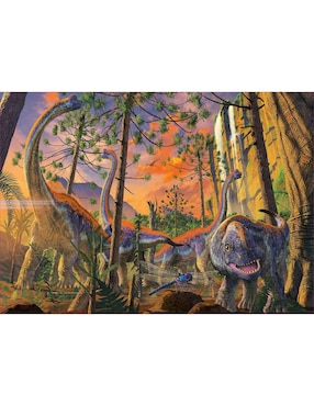 Rompecabezas Dinosaurios prehistóricos Educa 500 piezas