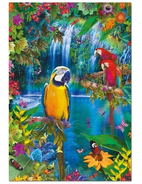 Rompecabezas Loros Tropicales Educa 500 piezas