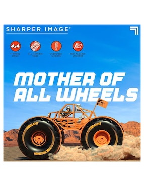 Carro de control remoto Discovery 4 x 4 giant crusher
