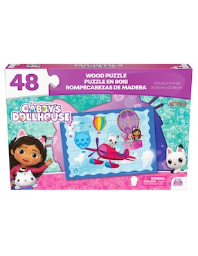 Rompecabezas Gabby´s Dollhouse Cardinal 48 piezas