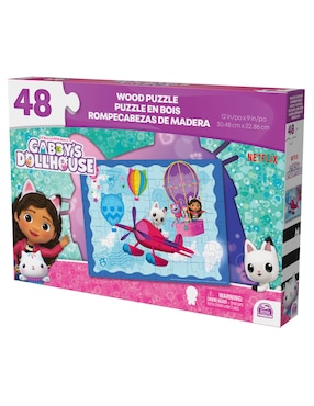 Rompecabezas Gabby´s Dollhouse Cardinal 48 piezas