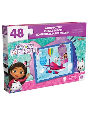 Rompecabezas Gabby´s Dollhouse Cardinal 48 piezas