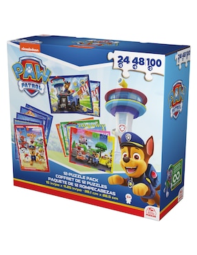 Rompecabezas caricaturas Paw Patrol 12 en 1 Cardinal