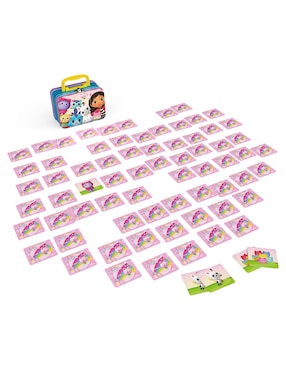 SM Cardinal Juego De Memoria Gabby -Lata Lonchera Gabbys Doll House