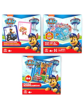 Trio de Juegos Paw Patrol Cardinal