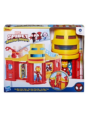 Figura de acción Spidey and His Amazing Friends Tony Stark Marvel