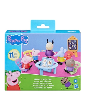 Set figuras acción articulada Peppa Pig