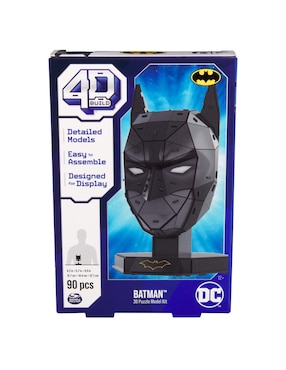 Sm 4d Puzzles Rompecabezas Casco Batman Spin Master