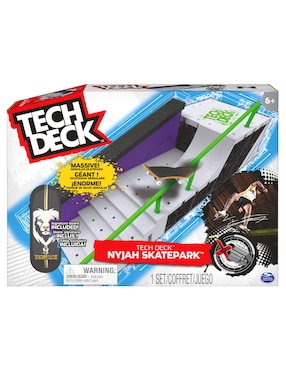 Pista Armable Spin Master Nyjah Skatepark Tech Deck