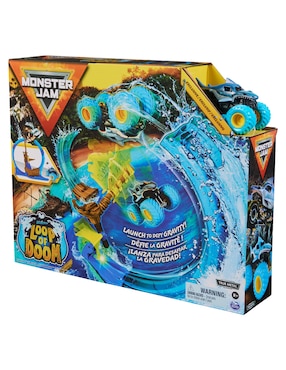 Set pista y automóviles Spin Master Monster Jam