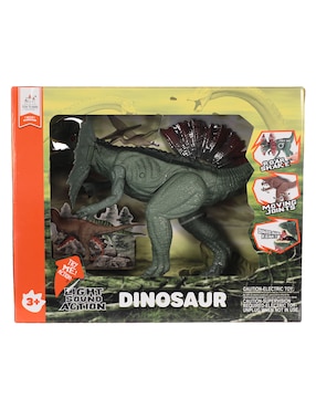 Figura De Acción Dinosaurios Toy Town Con Movimiento, Luz Y Sonido