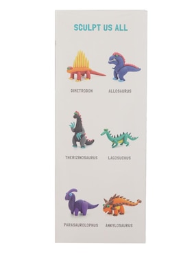 Set arcilla para modelar dinosaurio hey clay