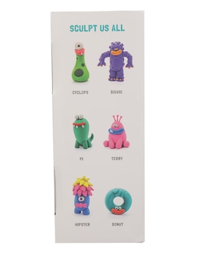 Set arcilla para modelar monstruos hey clay