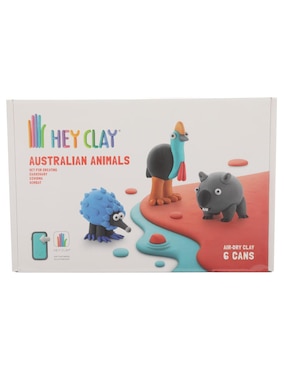 Set For Creating Hey Clay Australian Animals