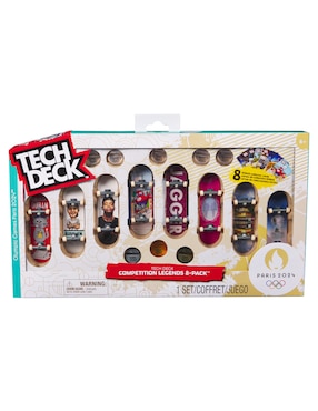 Set De Patineta Spin Master Competition Legends Tech Deck