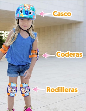 Set de protectores Flying Wheel de ciclismo infantil