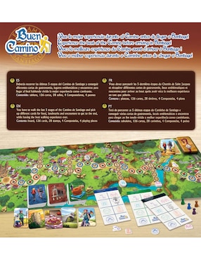 Buen Camino Juego De Tablero Educa