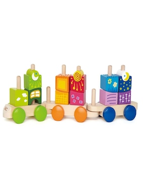 Hape Tren De Bloques Fantasía E0417