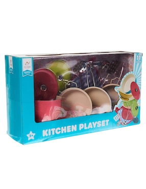 Set de batería de cocina Toy Town juego de rol para niños