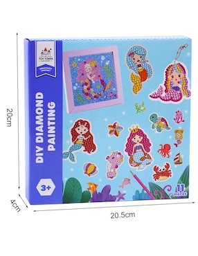 Diy Diamond Paiting Toy Town