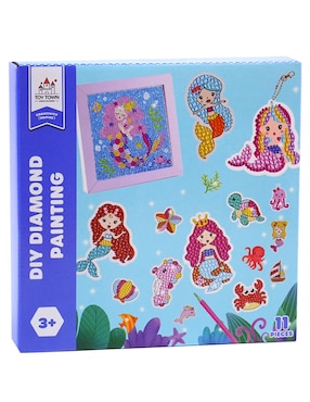 Diy Diamond Paiting Toy Town