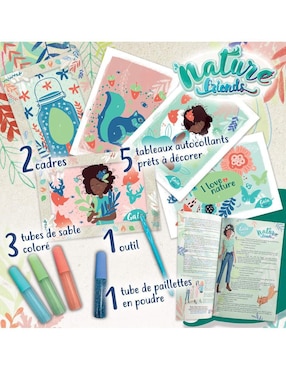 Nature Friends Cuadros Con Arena Educa