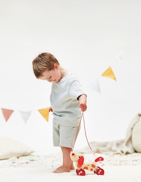 Perrito Pepe De Arrastre Hape juego didáctico infantil unisex