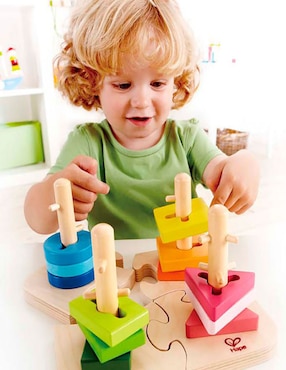 Rompecabezas Creativo Hape juego didáctico infantil unisex