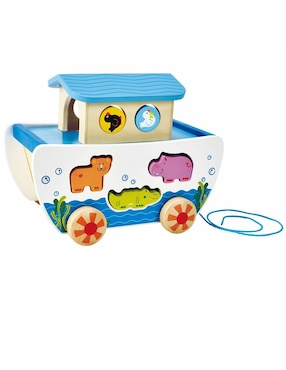 Arca De Ensamble Hape Juego Didáctico Unisex