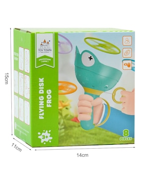 Trompo flying disk frog Toy Town