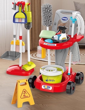 Cleaning Cart Play Set Toy Town