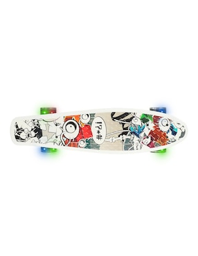 Patineta manual Toy Town con luz