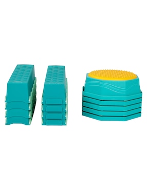 Balance & Build Set Sensory Balance Beam Battat juego didáctico infantil unisex