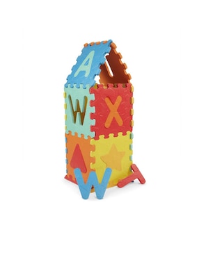 Rompecabezas Letras Alphabet Tiles Battat 52 piezas