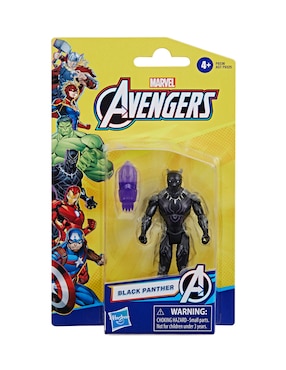 Figura de acción Marvel: Avengers Pantera Negra Hasbro articulada