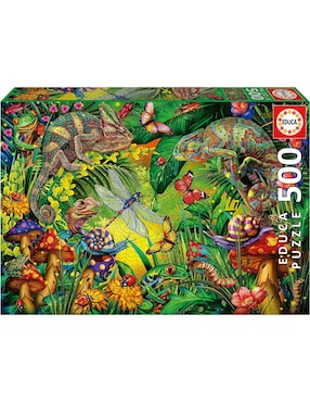 Rompecabezas Bosque Colorido Educa 500 piezas