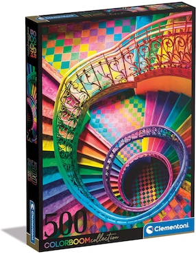 Rompecabezas Colorboom Escaleras Clementoni 500 piezas