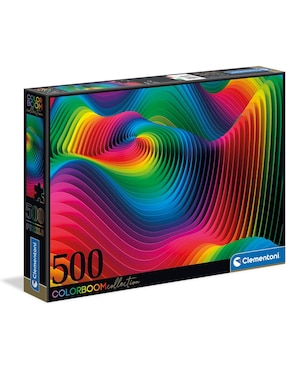 Rompecabezas Colorboom Ondas Clementoni 500 piezas