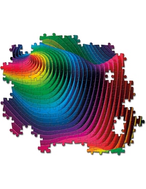 Rompecabezas Colorboom Ondas Clementoni 500 piezas