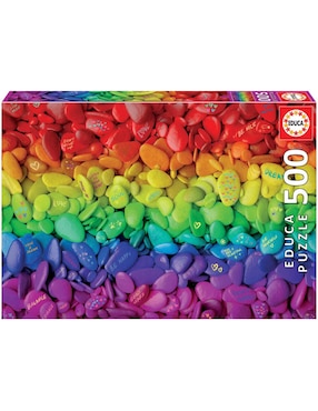 Rompecabezas Piedras de Colores Educa 500 piezas