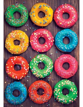 Rompecabezas Donas de Colores Educa 500 piezas